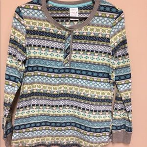 ❄️🍁COZY FALL/WINTER PAJAMA TOP